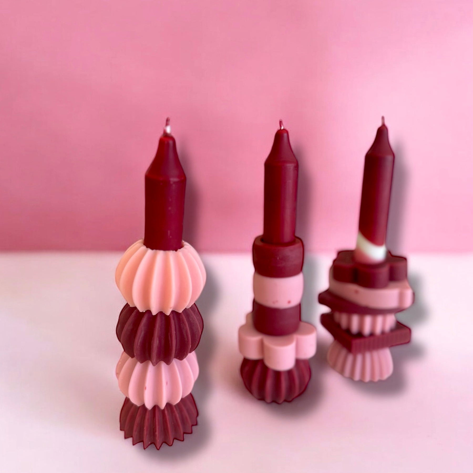 6 Meltings em Cera - Anéis Decorativos para Velas