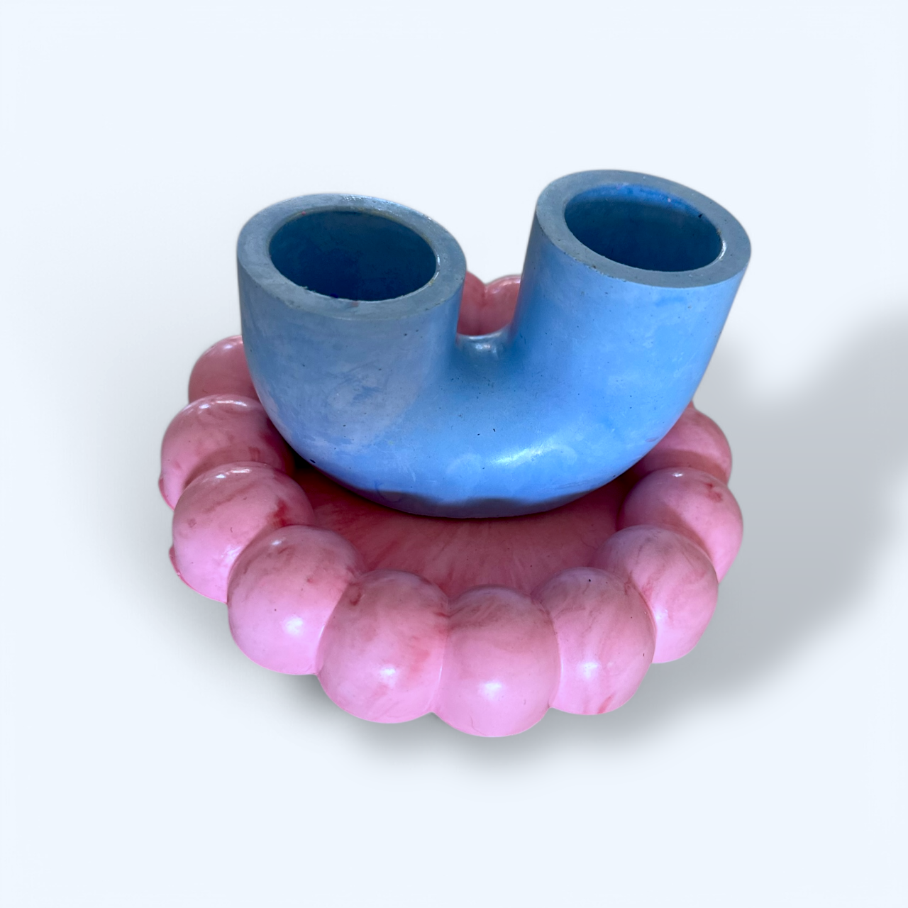 Conjunto de 2 Peças -  Porta-Velas Bubble Pop
