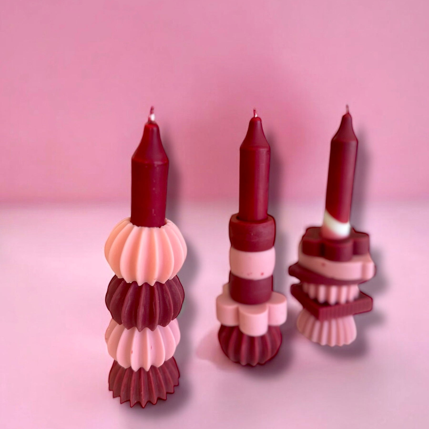 6 Meltings em Cera - Anéis Decorativos para Velas