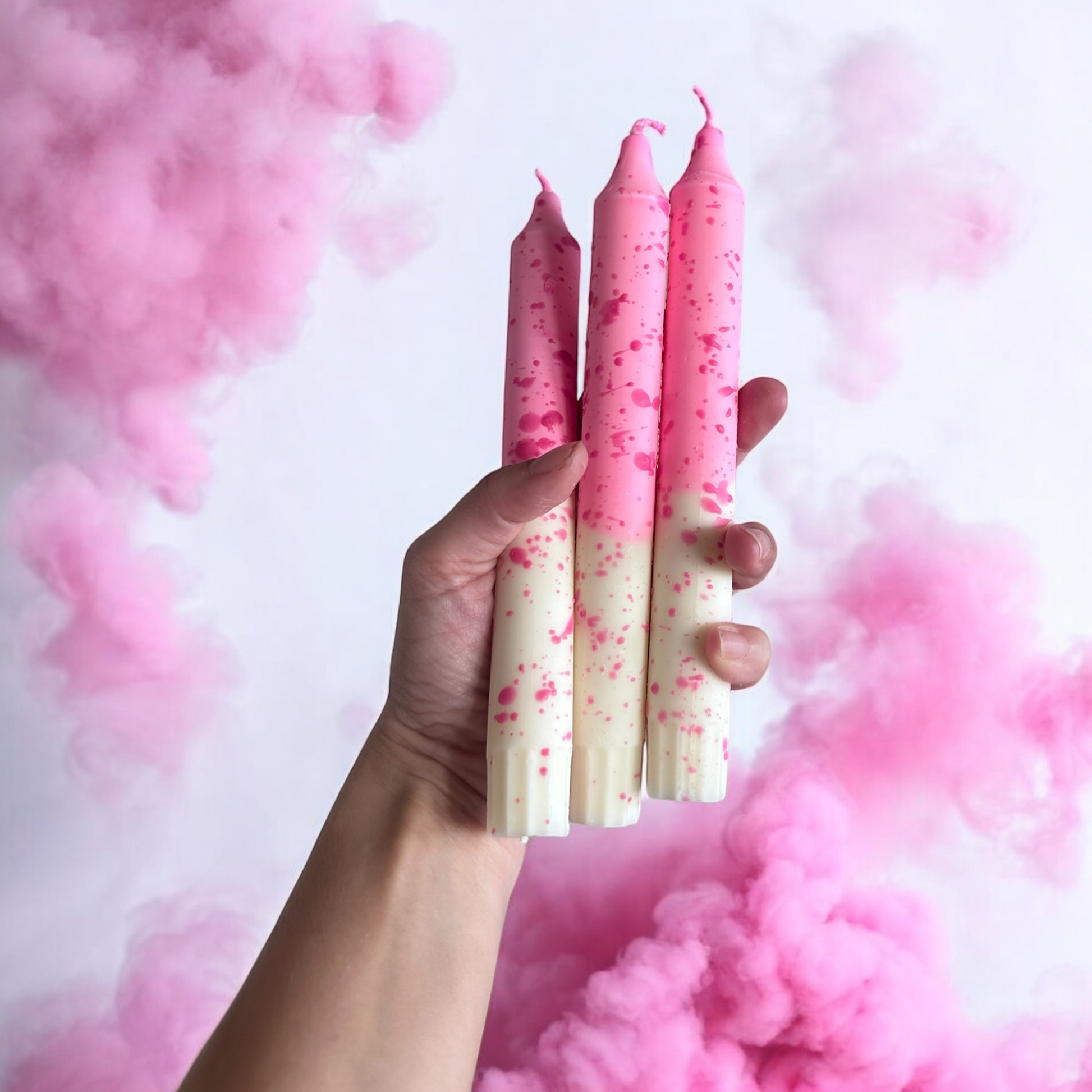Velas Giz Confetes - 2, 3 ou 6 Peças