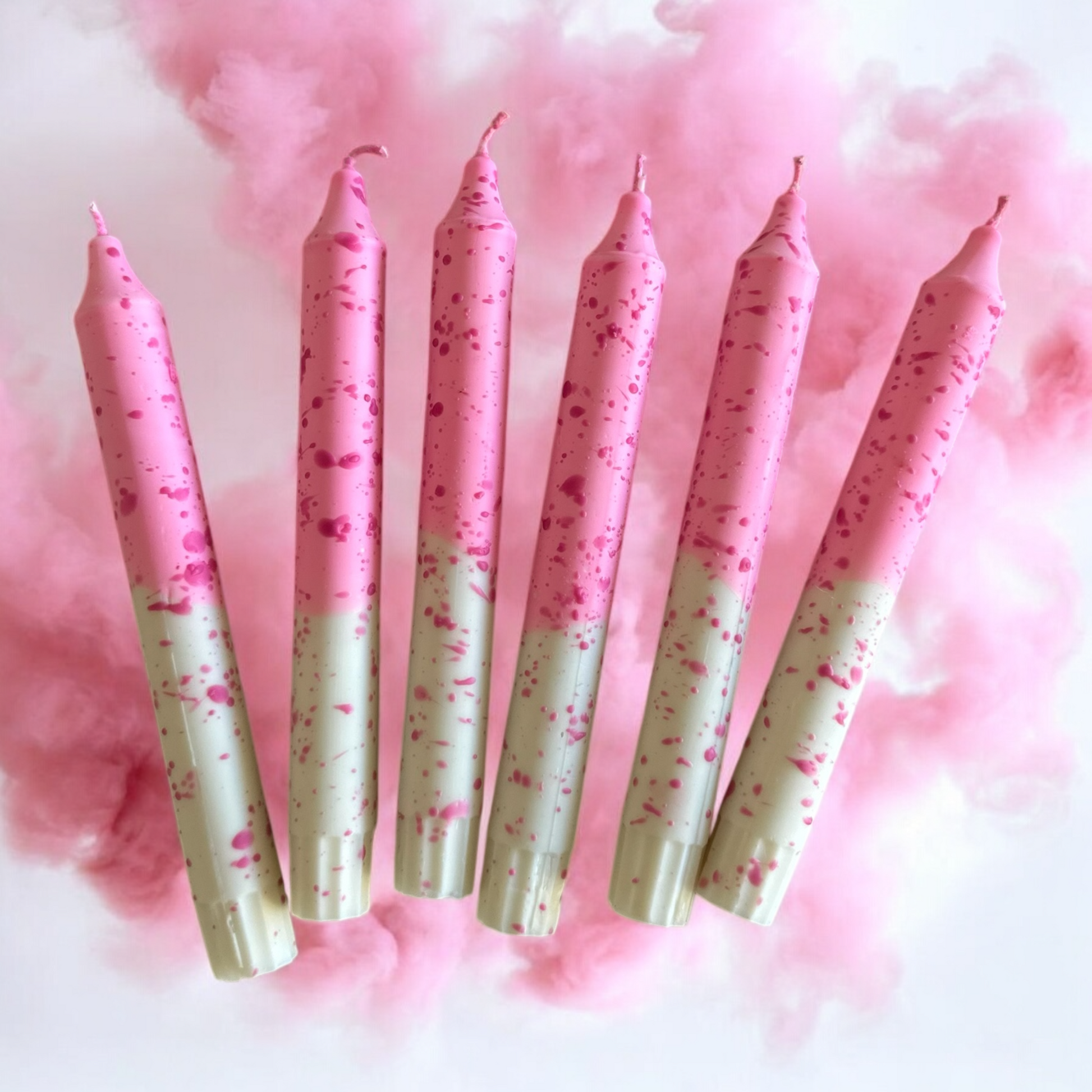Velas Giz Confetes - 2, 3 ou 6 Peças