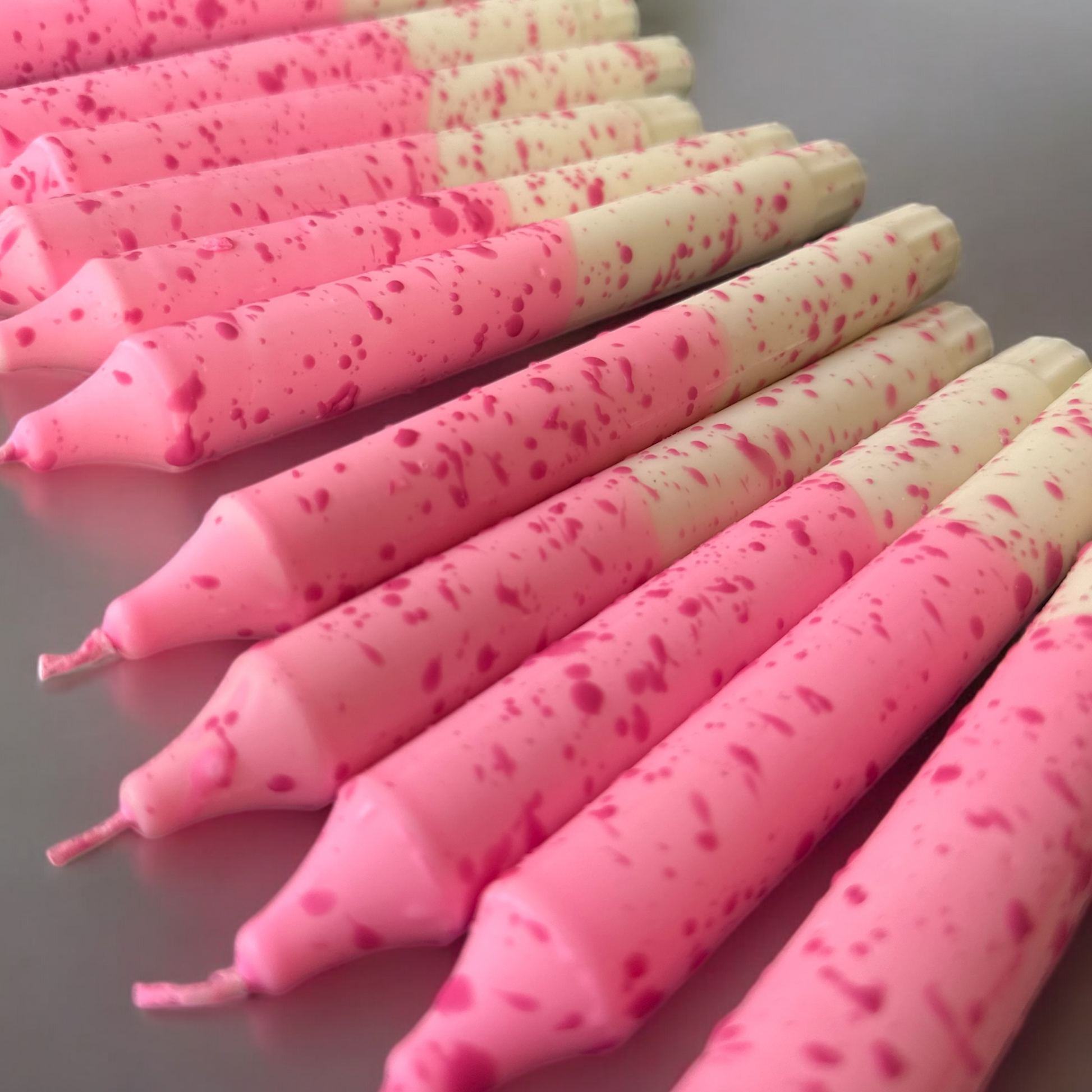 Velas Giz Confetes - 2, 3 ou 6 Peças