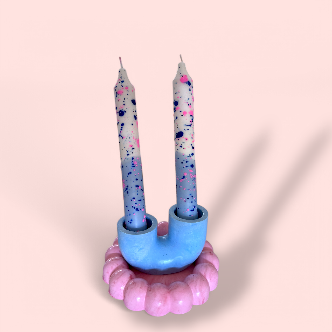 Conjunto de 2 Peças -  Porta-Velas Bubble Pop