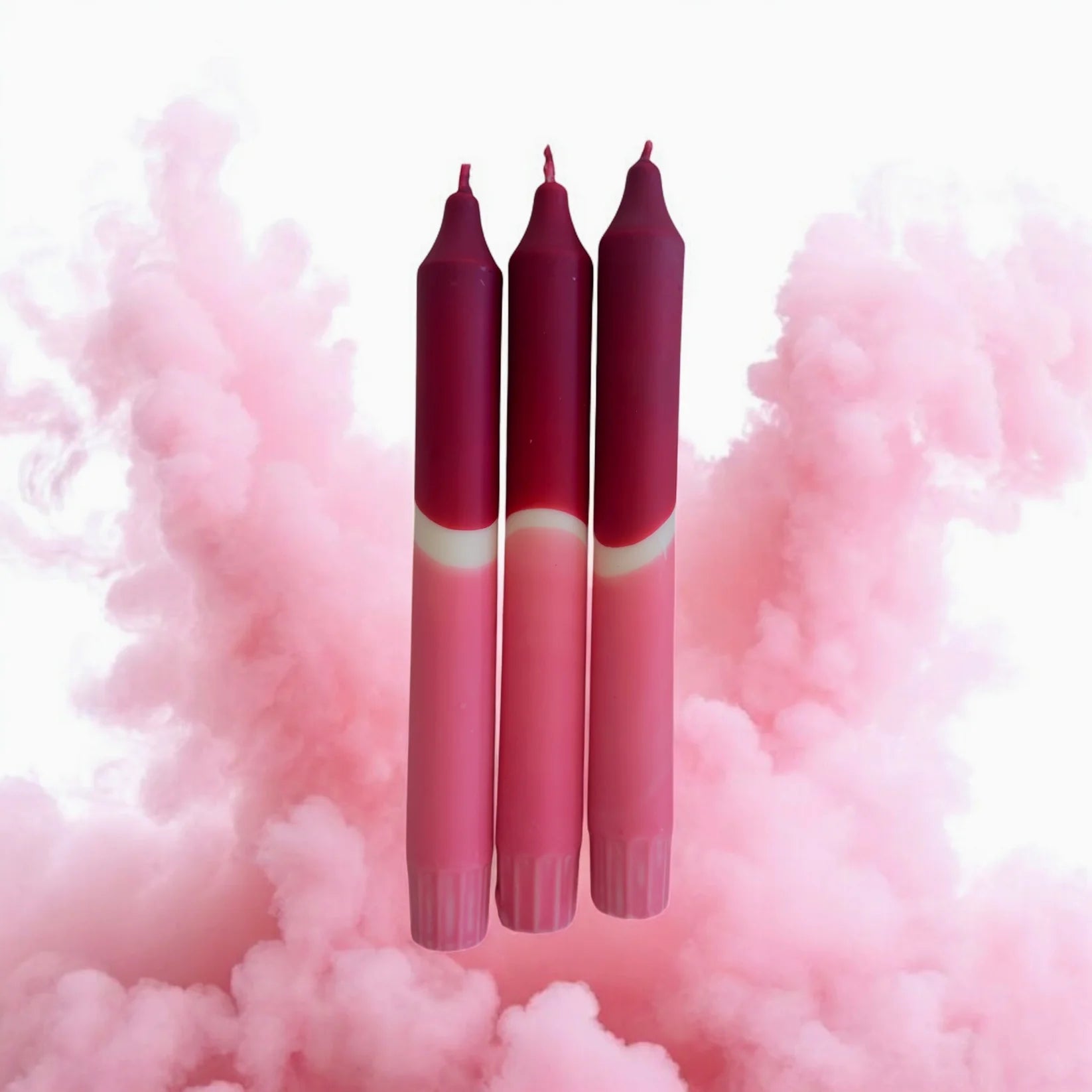 Kit  3 Velas Giz +   9 Anéis em Cera